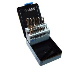 JUEGO BROCAS DIN1897N 19-UDS. - 1476 - 1-10X0,50 HSSE (1056)