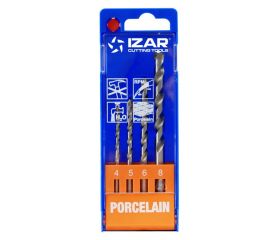 REF. 1482 JUEGO BROCAS PORCELANICO 4-UDS.