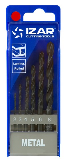 REF. 1490 JUEGO BROCAS LAMINADAS 6-UDS.