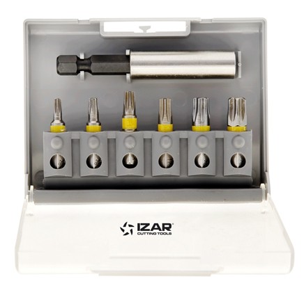 PUNTA ATORNILLAR DIN3126 STANDARD - 1520 - SET T10-15-20-25-30-40