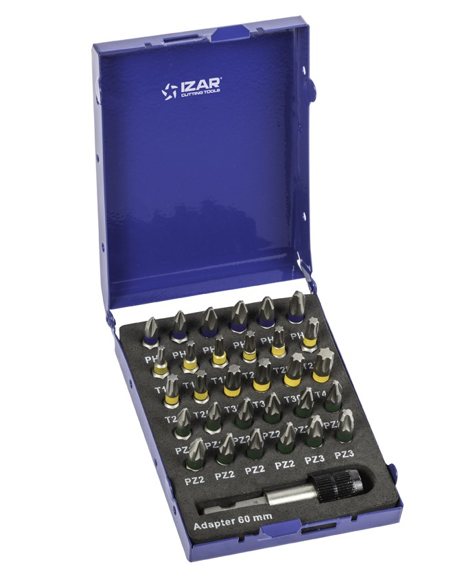 PUNTA ATORNILLAR DIN3126 STANDARD - 1520 - SET PH1-2-3 Tx10-15-20-25-30-40 PZ1-2-3