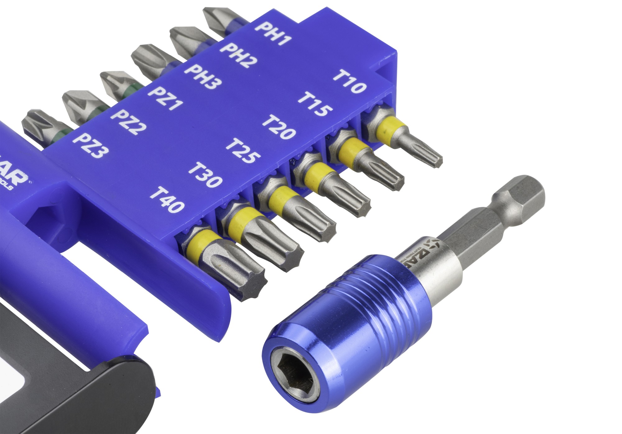 PUNTA ATORNILLAR DIN3126 STANDARD - 1520 - SET PH1-2-3 PZ1-2-3 T10-15-20-25-30-40