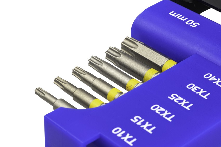 PUNTA ATORNILLAR DIN3126 STANDARD - 1520 - SET L50 T10-15-20-25-30-40 (6 pcs.)