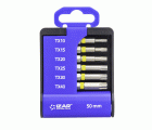 PUNTA ATORNILLAR DIN3126 STANDARD - 1520 - SET L50 T10-15-20-25-30-40 (6 pcs.)