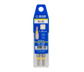 PUNTA ATORNILLAR DIN3126 STANDARD - 1520 - TORX 25 - L50 - (pack 2 pcs.  -  EUR/pack)