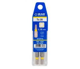 PUNTA ATORNILLAR DIN3126 STANDARD - 1520 - TORX 25 - L50 - (pack 2 pcs.  -  EUR/pack)