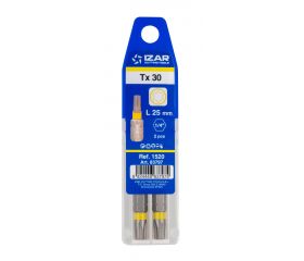 PUNTA ATORNILLAR DIN3126 STANDARD - 1520 - TORX 25 - L50 - (pack 2 pcs.  -  EUR/pack)