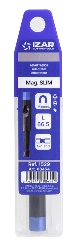 ADAPTADOR PUNTA ATORNILLAR - 1529 - 1/4 MAGNETIC INDUSTRIAL QUICKLOCK
