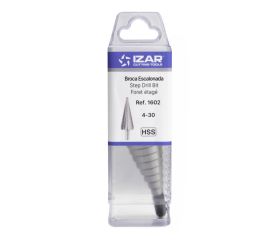 BROCA HSS ESCALONADA - 1602 - 07,0X36,0-11