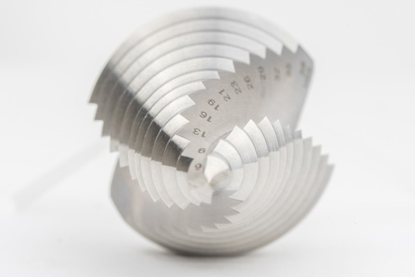 BROCA HSS ESCALONADA ESPIRAL - 1612 - 04,0X12,0-09