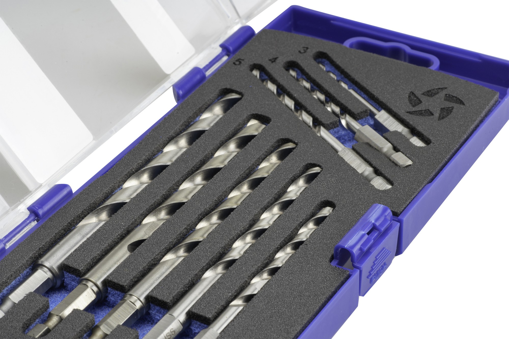 BROCA HSS HEXAGONAL 1/4 LARGA DIN E6.3 METAL - 1613 - SET 3-4-5-6-7-8-9-10 mm