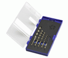 BROCA HSS Co HEXAGONAL 1/4 LARGA DIN E6.3 METAL - 1616 - SET 3-4-5-6-8 mm