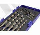 BROCA HSS Co HEXAGONAL 1/4 LARGA DIN E6.3 METAL - 1616 - SET 3-4-5-6-7-8-9-10 mm