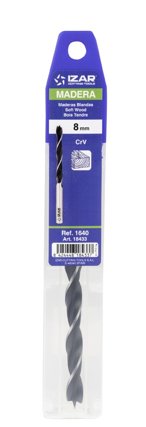 BROCA MADERA PUNTA CENTRAR - 1640 - 3,00 mm