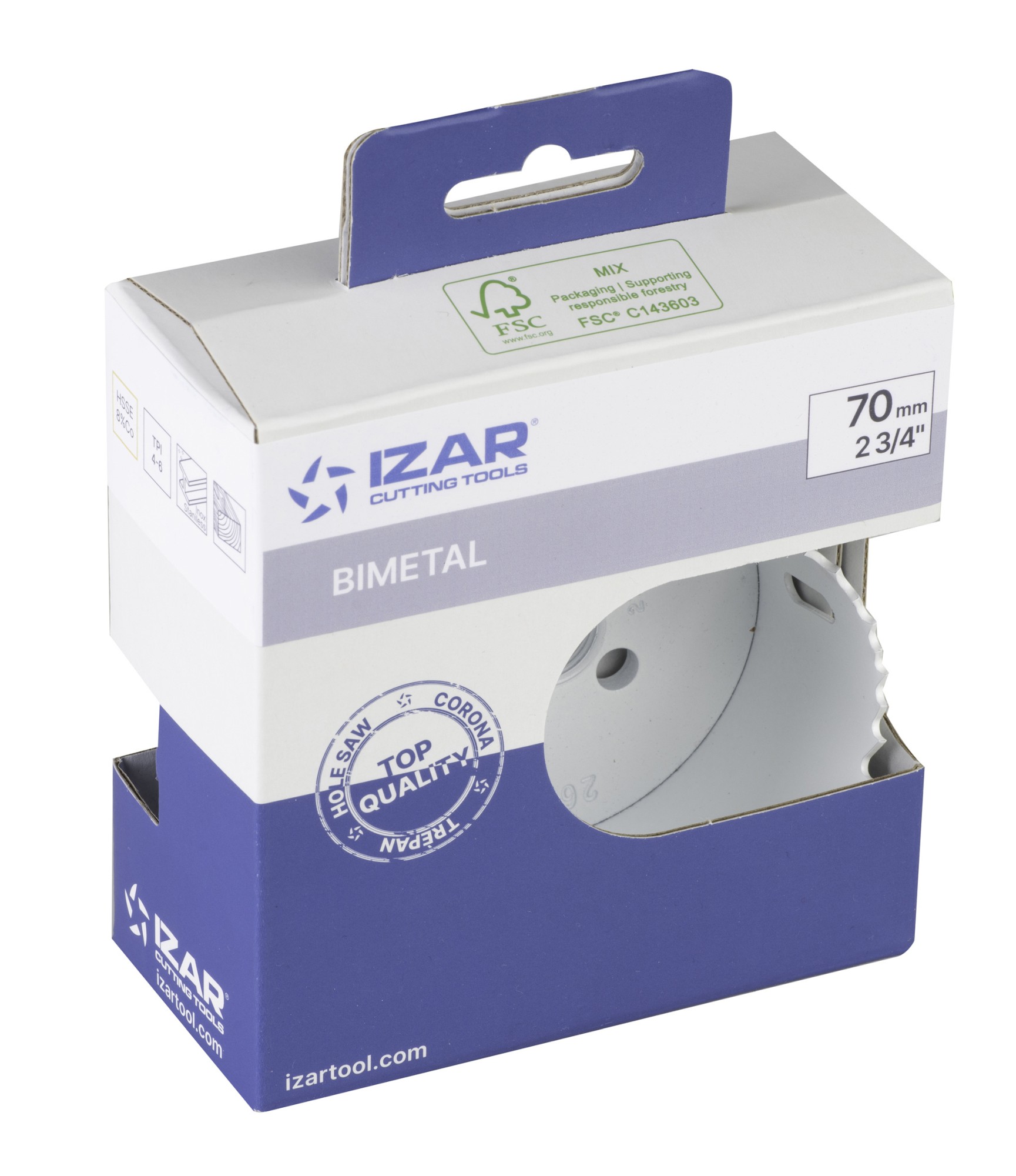 CORONA HSS Co BIMETAL - 1645 - 14,00 mm (9/16)