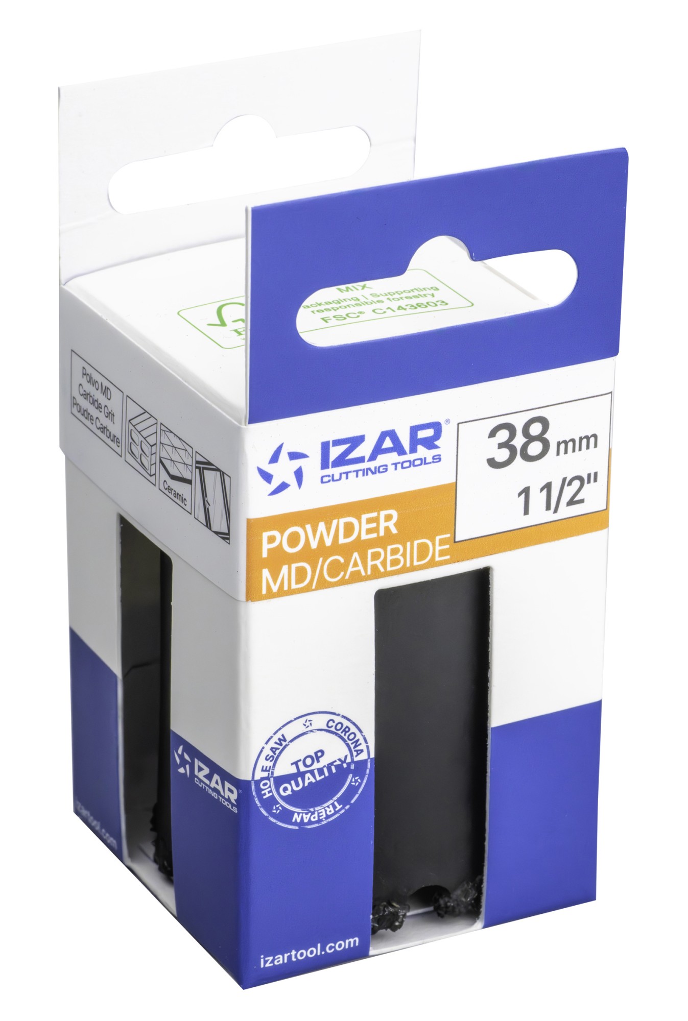 CORONA METAL DURO ELECTRODEPOSITADO - 1662 - 16,00 mm