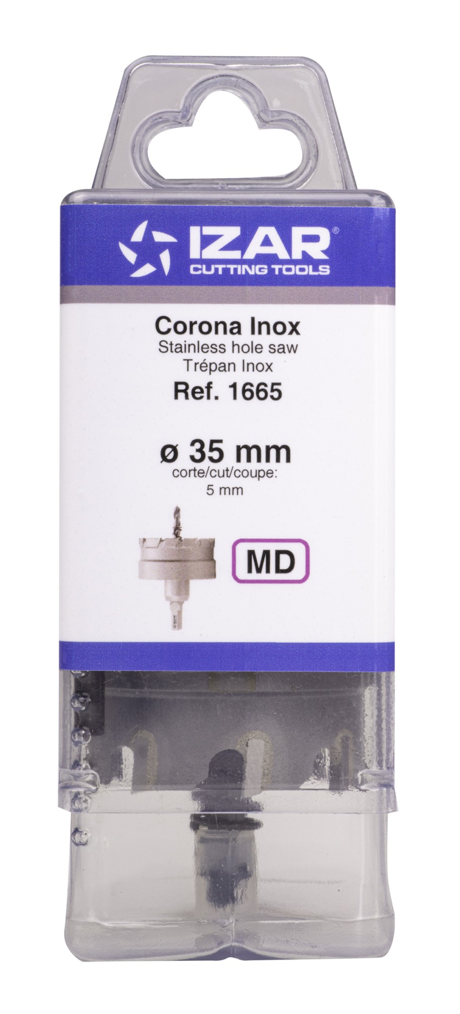 CORONA METAL DURO INOX - 1665 - 14,00x05 mm