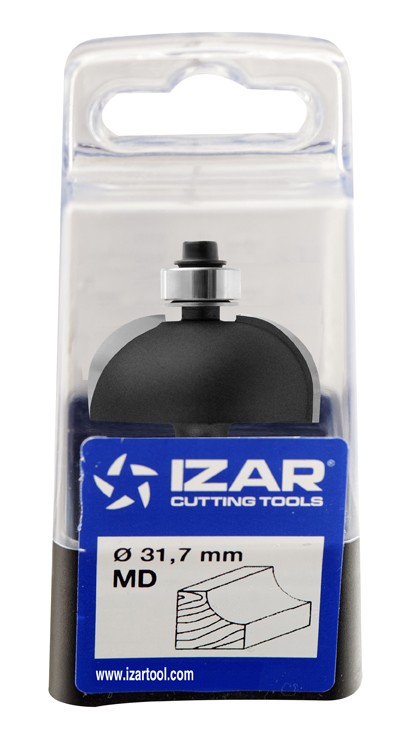 FRESA MADERA RADIO CONCAVO CON COPIADOR - 1671 - 28,50 mm