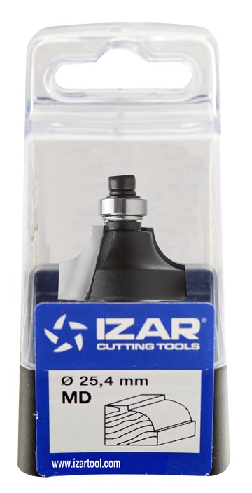 FRESA MADERA REDONDEAR CANTOS CON COPIADOR - 1672 - 25,40 mm