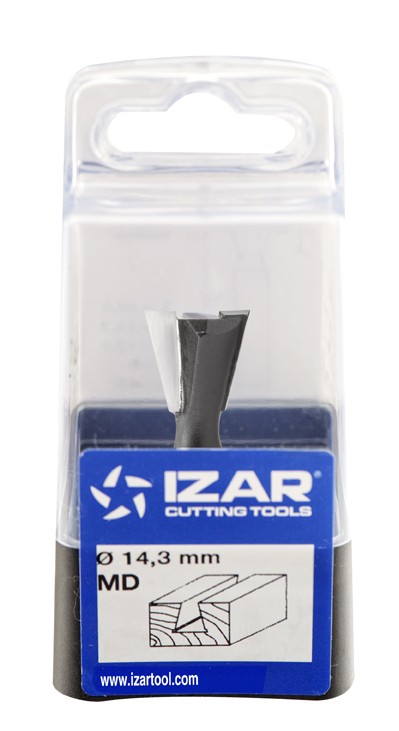 FRESA MADERA COLA MILANO - 1676 - 12,70 mm