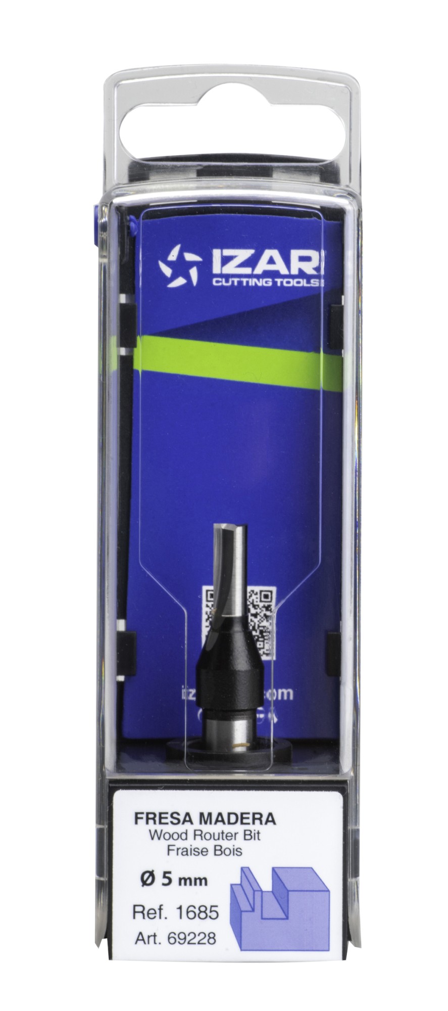 FRESA MADERA RANURAR Y COPIAR CON CENTRADO - 1685 - 03,00 mm