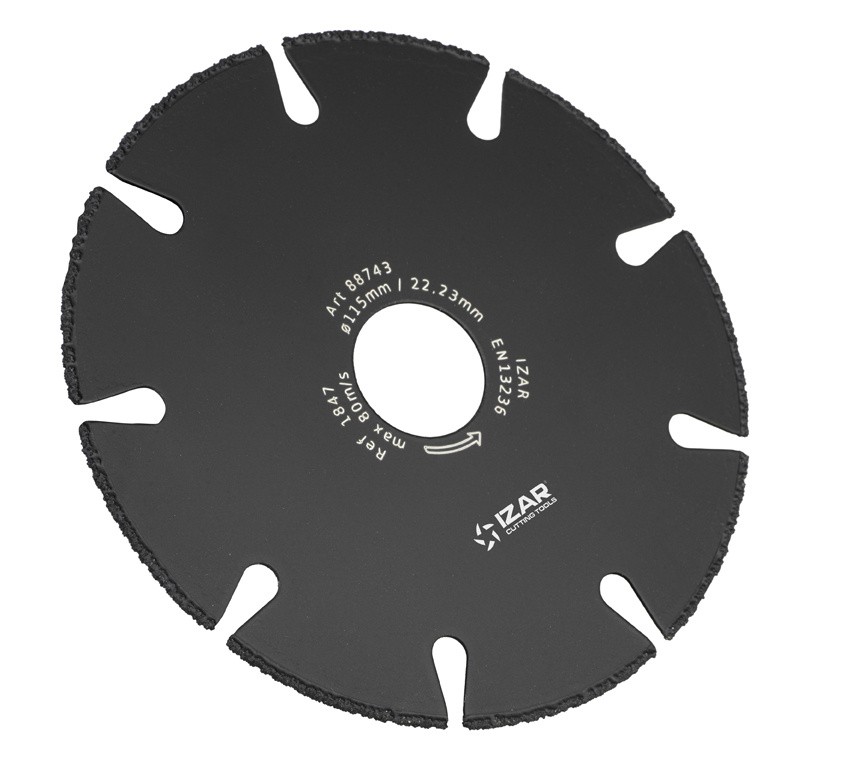 DISCO DIAMANTE METAL - 1847 - 115 mm