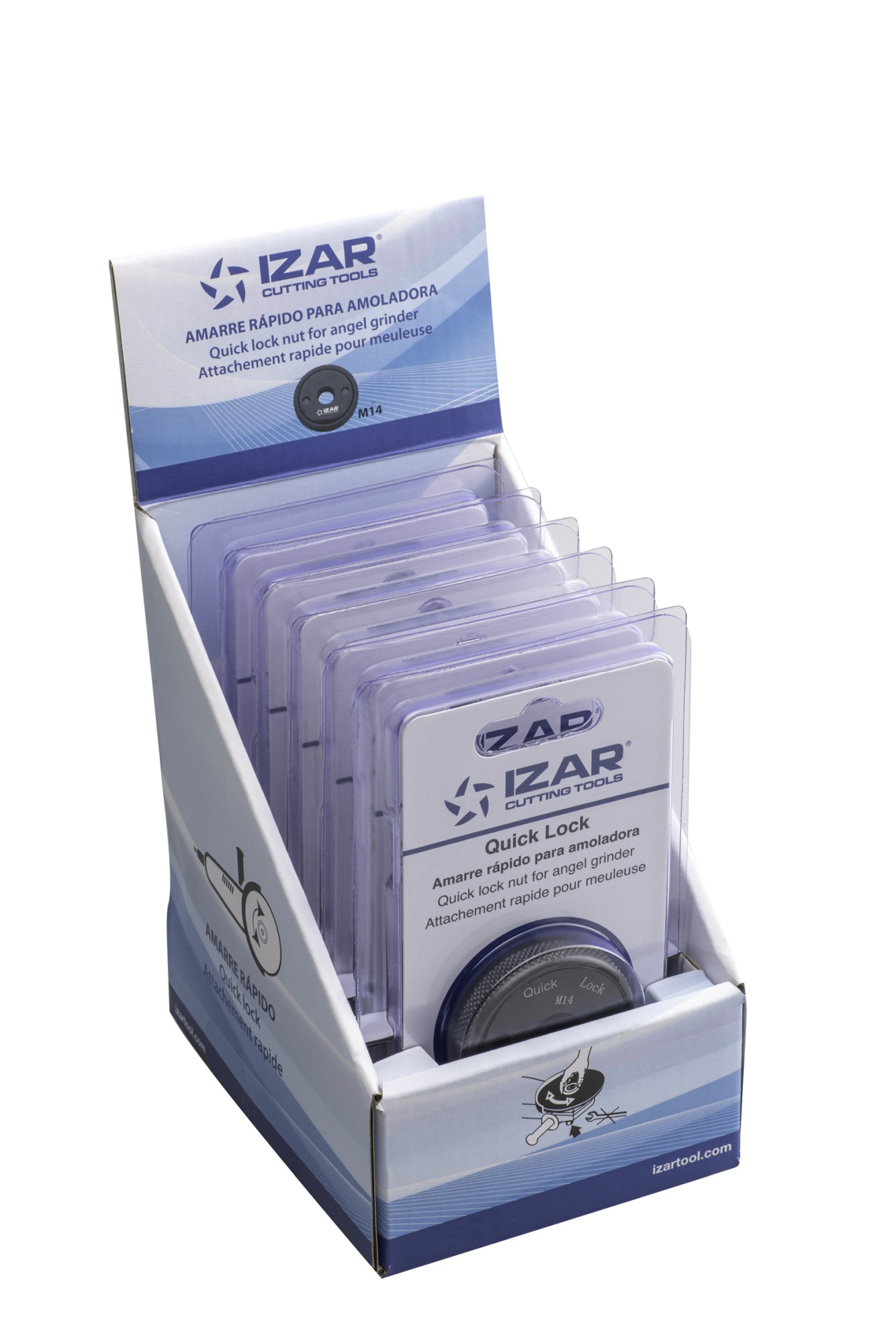 AMARRE RAPIDO AMOLADORA - 1849 - EXPO 6 PCS.