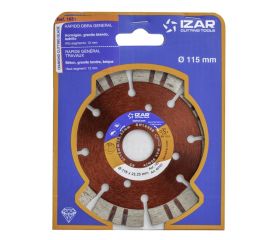 DISCO DIAMANTE SEGMENTADO OBRA GENERAL - 1851 - 125 x 12 mm