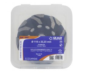 DISCO DIAMANTE HORMIGON FORMA COPA Y TOP - 1857 - 125 mm