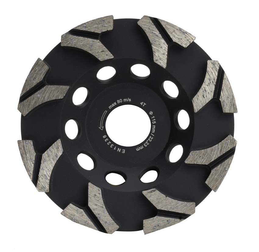 DISCO DIAMANTE HORMIGON FORMA COPA Y TOP - 1857 - 115 mm