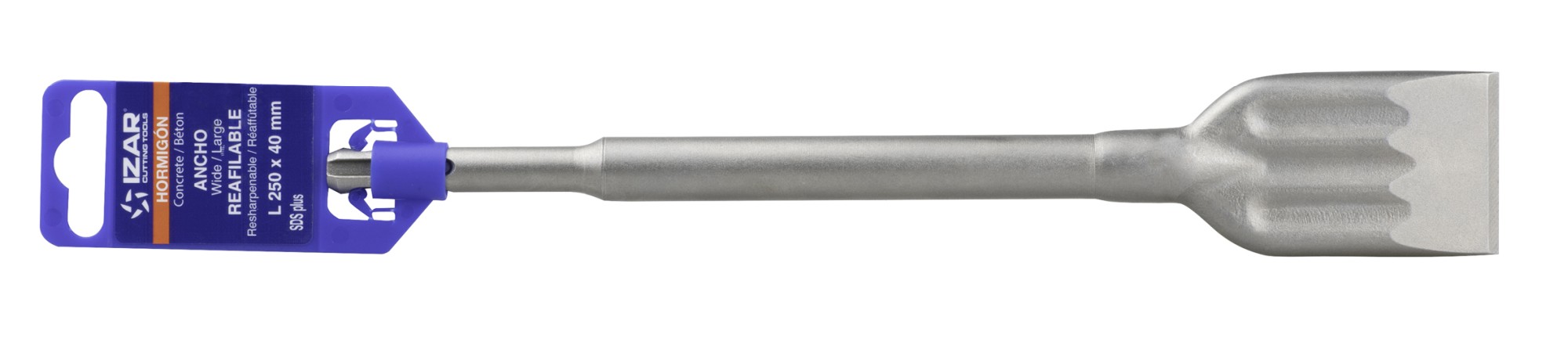 CINCELES-PUNTEROS SDS PLUS - 1870 - ANCHO REAFILABLE 250x40