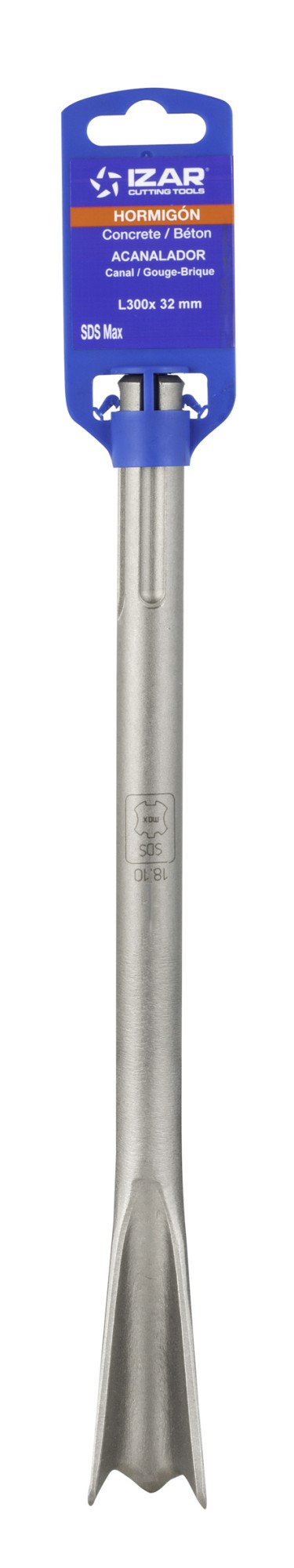 CINCELES-PUNTEROS SDS MAX - 1872 - ACANALADOR 300x32