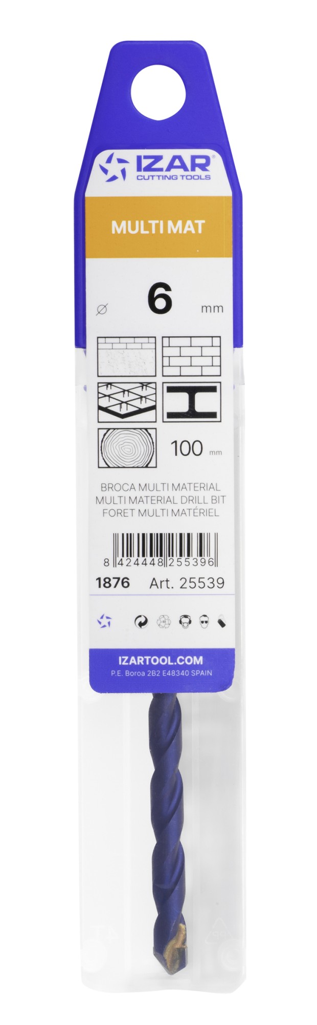 BROCA MULTI UNIVERSAL - 1876 - 03,00 mm x L70