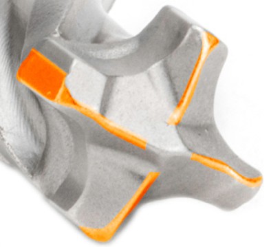 BROCA SDS PLUS ZENTRO4 HORMIGON REFORZADO - 1891 - 5x115 mm