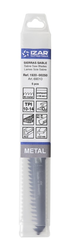 SIERRA SABLE METAL - 1920 - MOD. 00020 (S922EF) - (pack 5 uds.  -  EUR/pack)