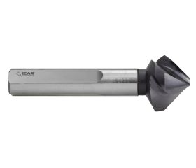 REF. 2571 AVELLANADOR HSS Co DIN335C 90º ANTIVIBRACIÓN 3Z HELICOIDAL