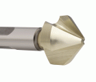 AVELLANADOR HSS Co DIN335C 90º ANTIVIBRACIÓN - 2574 - 04,30 mm 3P - PUNTA ZIRKONIO