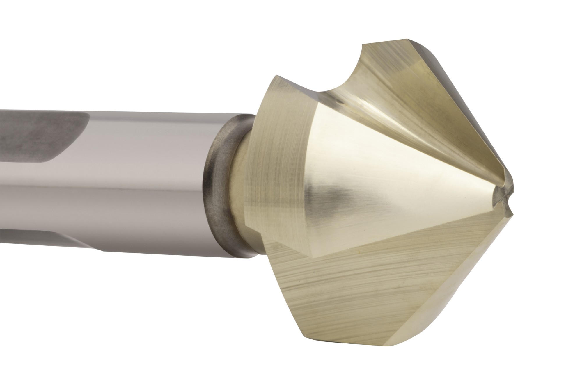 AVELLANADOR HSS Co DIN335C 90º ANTIVIBRACIÓN - 2574 - 04,30 mm 3P - PUNTA ZIRKONIO