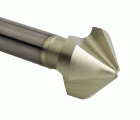 AVELLANADOR HSS Co DIN335C 90º ANTIVIBRACIÓN - 2574 - 04,30 mm - PUNTA ZIRKONIO