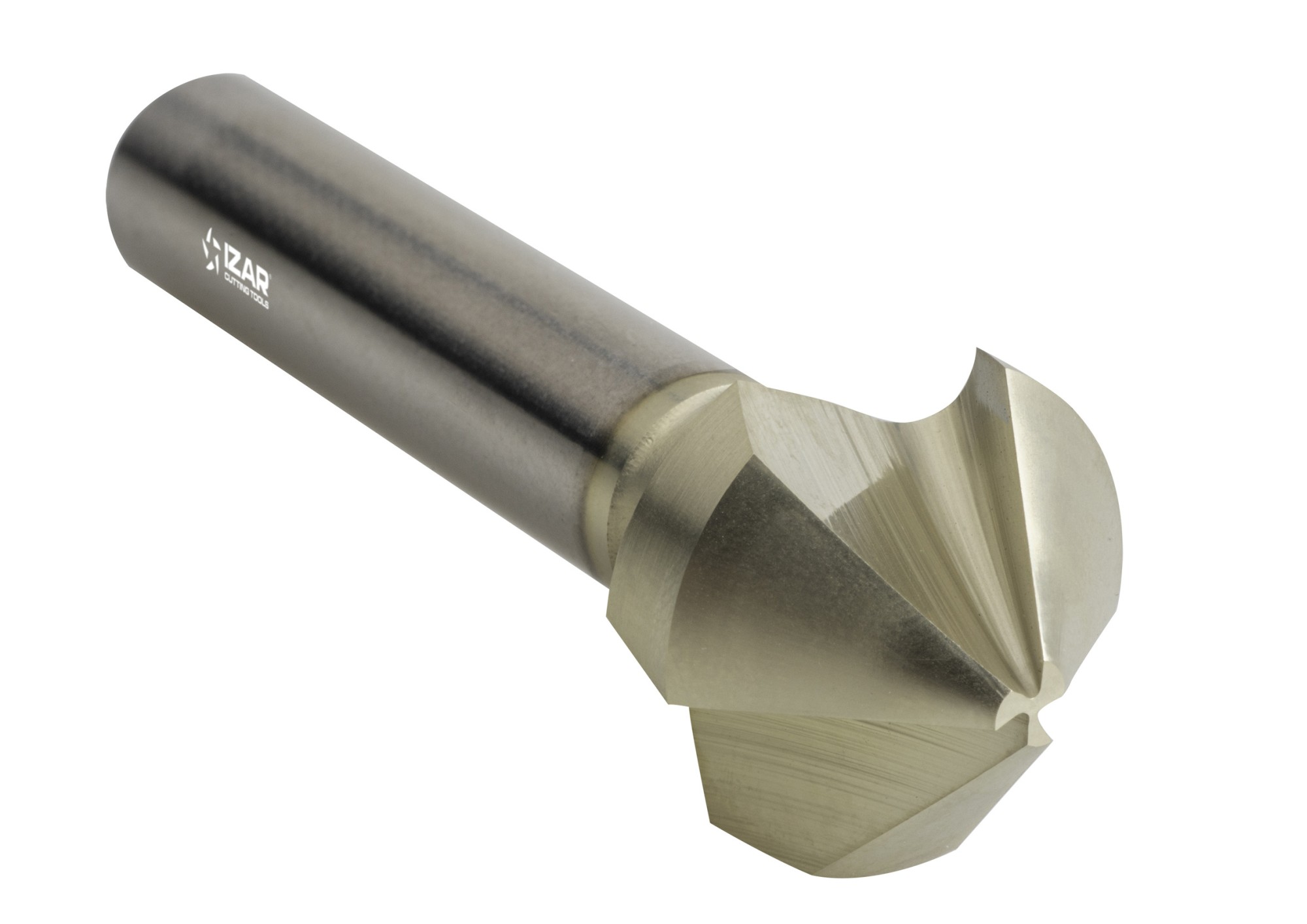 AVELLANADOR HSS Co DIN335C 90º ANTIVIBRACIÓN - 2574 - 04,30 mm - PUNTA ZIRKONIO