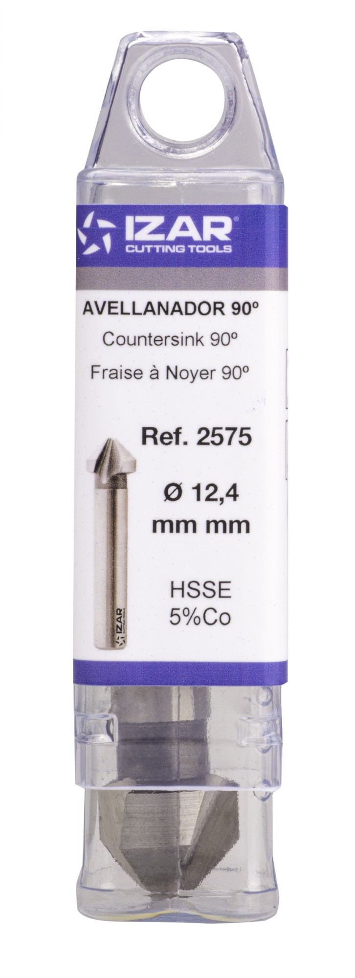 AVELLANADOR HSS Co DIN335C 90º - 2575 - 04,30 mm