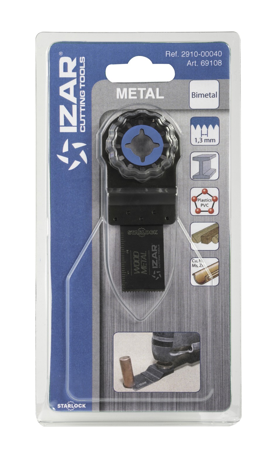 SIERRA OSCILANTE MULTI-FUNCION METAL - 2910 - MOD. 00040 (OT13/20bi)