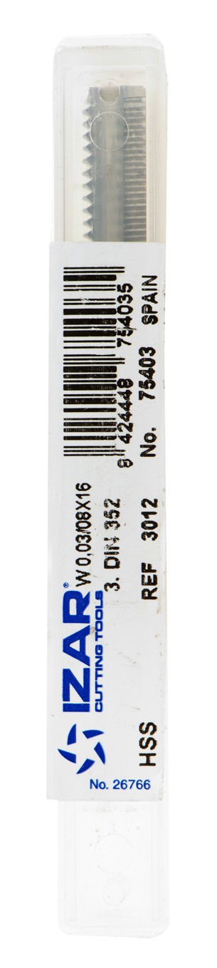 MACHO MANO HSS DIN352 (W) - 3012 - 0,03/32X48