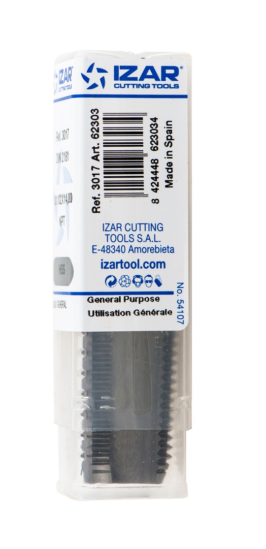 MACHO MANO HSS DIN2181 (NPT) - 3017 - 0,01/08X27,00