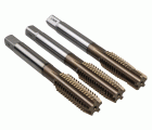 JUEGO 3-MACHOS MANO PMX-TIN-TICN DIN352/2181 (M/MF) MATERIALES DUROS - 3046 - 03,00X00,50 - TICN