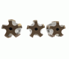 JUEGO 3-MACHOS MANO PMX-TIN-TICN DIN352/2181 (M/MF) MATERIALES DUROS - 3046 - 03,00X00,50 - TICN