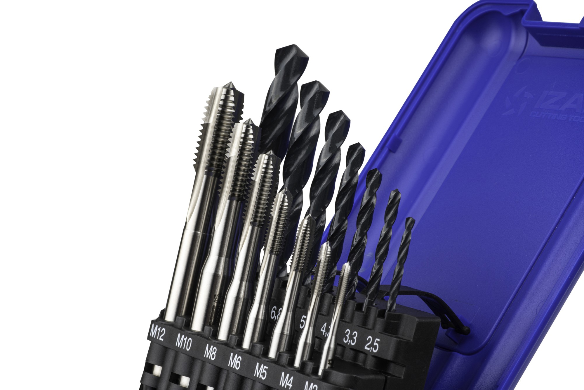 MACHO MAQUINA RECTO HSS Co DIN371 (M) GUN - 3100 - SET+BROCA HSS