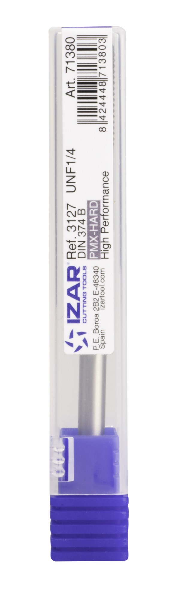 MACHO MAQUINA PMX+HARD DIN371/376 (M) REFRIGERACION INTERIOR - 3129 - 06,00X1,00 - HARD