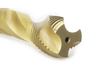 MACHO MAQUINA HELICOIDAL HSS Co DIN5156 (GAS-BSP) INOX - 3136 - 0,01/08X28 - TIN