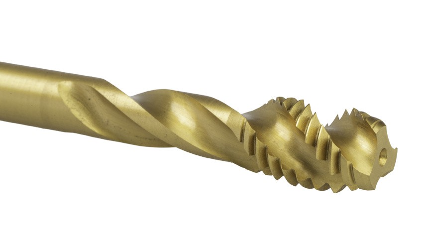 MACHO MAQUINA HELICOIDAL HSS-V+TIN (M/MF) LARGO ALTO RENDIMIENTO - 3147 - 04,00X0,70 - TIN